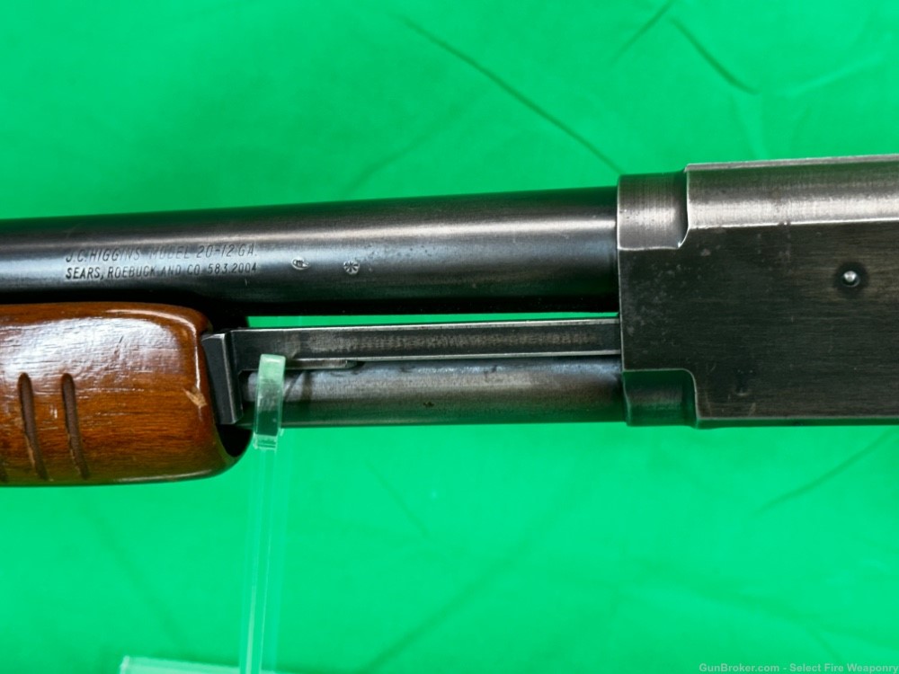 JC Higgins Model 20 12 gauge Pump Action Slamfire Cut Down -img-16