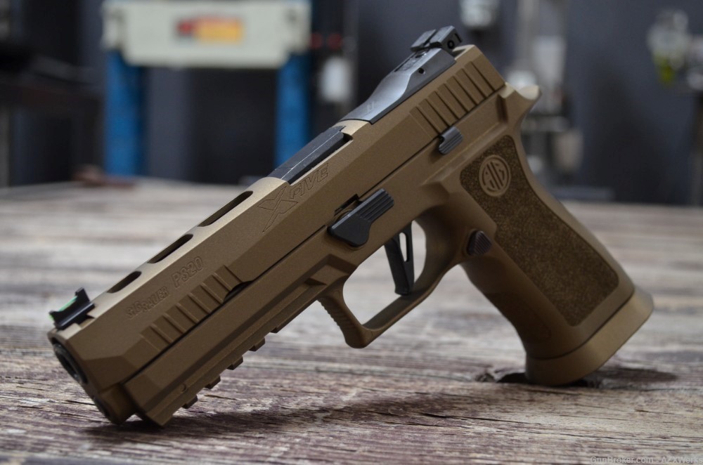 Sig Sauer P320 X-Five Legion 9mm X-Werks Burnt Bronze Dawson R2 New-img-0