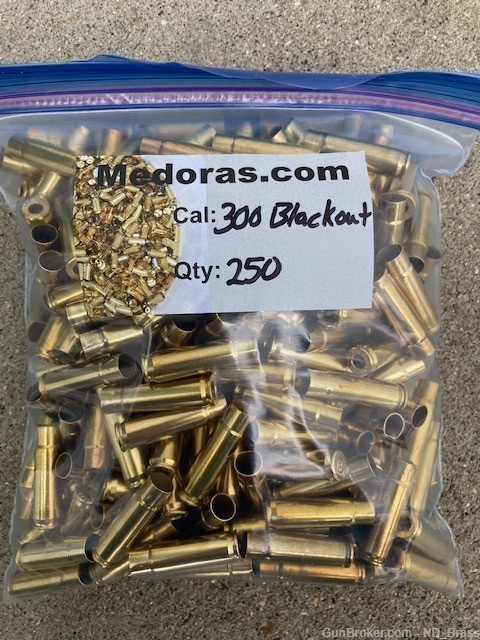 300 Blackout brass - 250 pieces-img-0