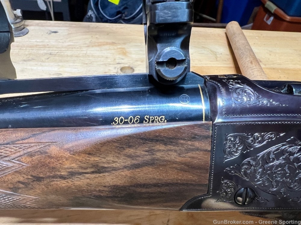 Engraved Ruger No 1 30/06 Custom Wood and metalwork Highsmith-img-10
