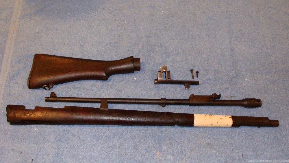 No1 Mk3 Lee Enfield SMLE Forearm Butt Stock W/Extras-img-0