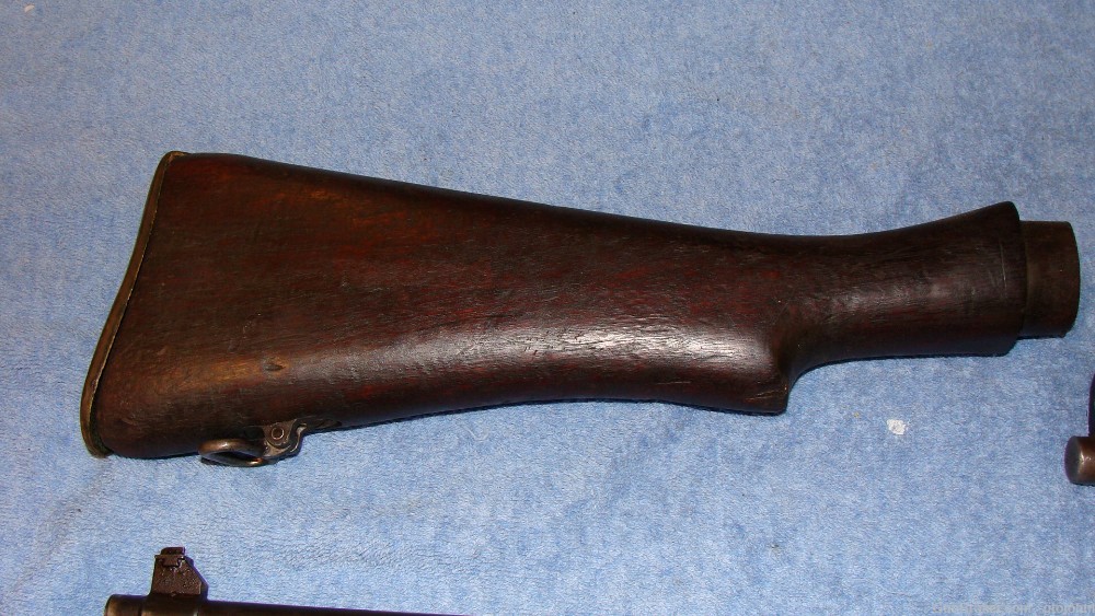 No1 Mk3 Lee Enfield SMLE Forearm Butt Stock W/Extras-img-3