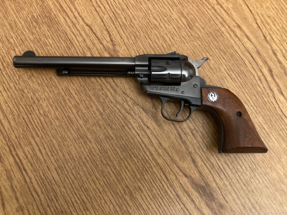 1962 Old-Model (3-Screw) Ruger 22LR Single Six with 6.5" Barrel-img-7