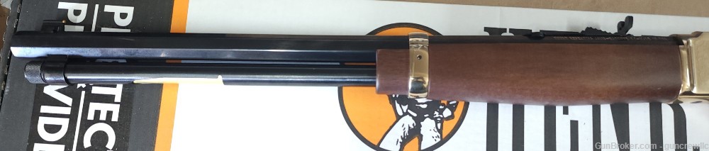 Henry Brass Lever Action Large Loop Octagon 30-30win H009BGL 20" Layaway-img-11