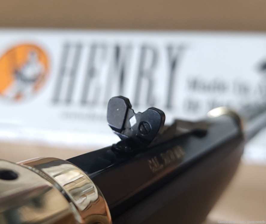 Henry Brass Lever Action Large Loop Octagon 30-30win H009BGL 20" Layaway-img-14