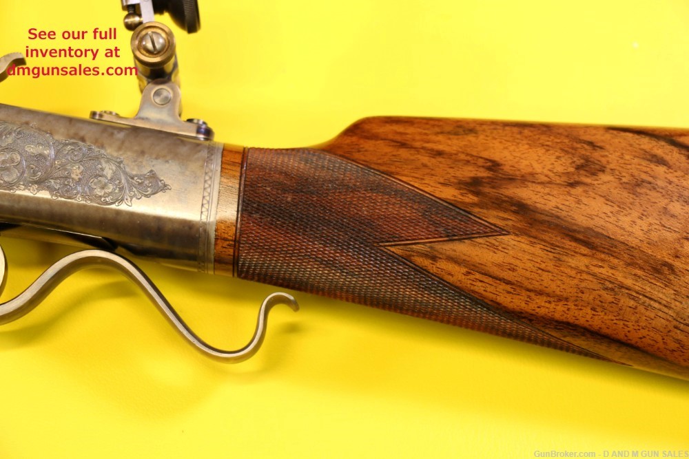 MARLIN BALLARD .44 WCF .44-40 ENGRAVED EXHIBITION GRADE MFG 1886 -img-7