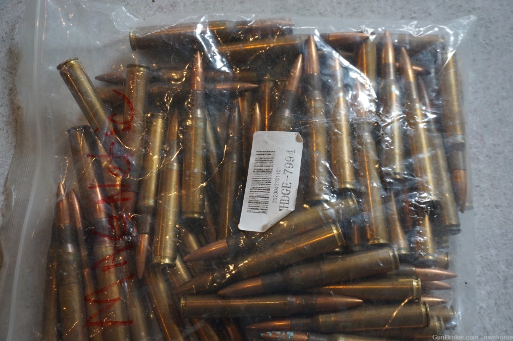 420 rounds of M1 Garand 30-06 ammo w/ USGI WW2 Load Bearing ammo Carrier  -img-13