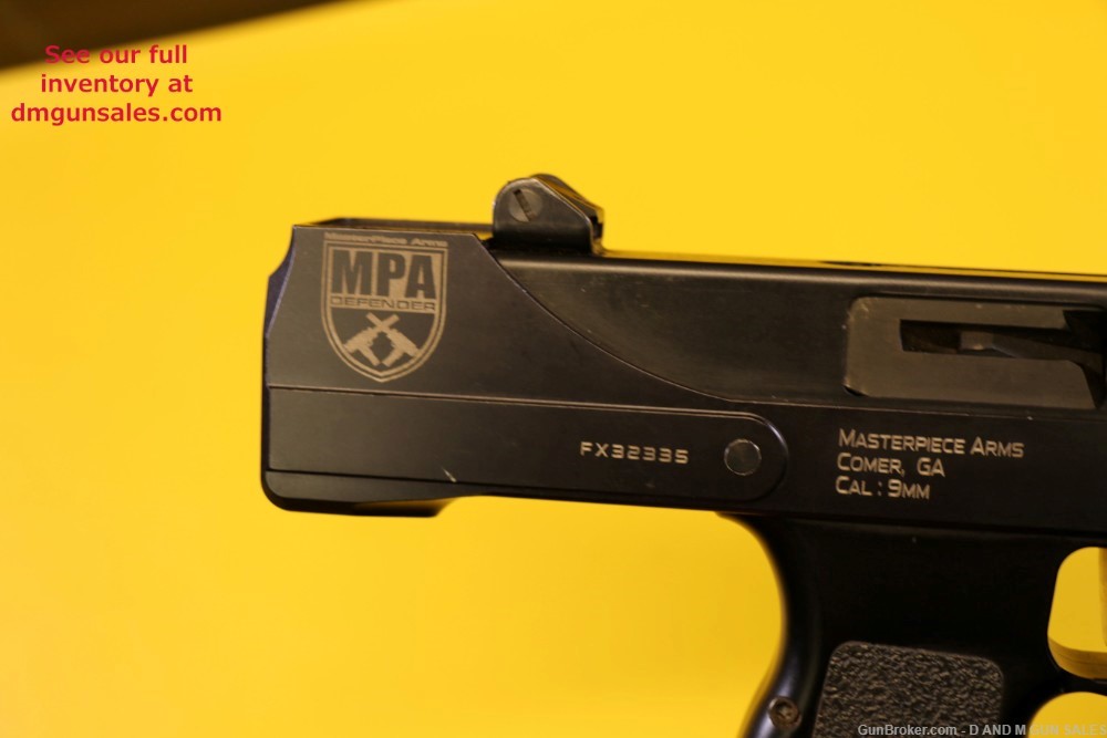 MASTERPIECE ARMS DEFENDER 9MM WITH 3 MAGS M-11-img-7