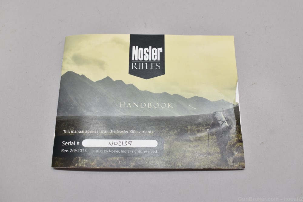 Excellent Nosler M48 Patriot Bolt Action Rifle 300 Win Mag W Box-img-37