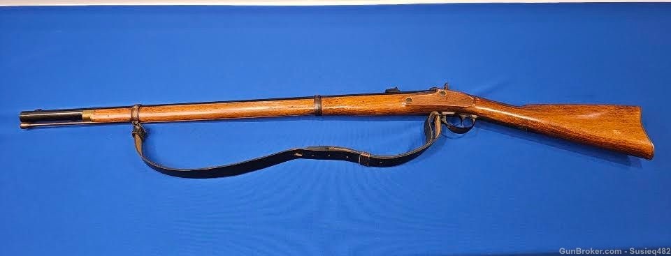 NAVY ARMS CO. Vintage CIVIL WAR REPRO Springfield 1863-ITALY ! Excellent-img-33