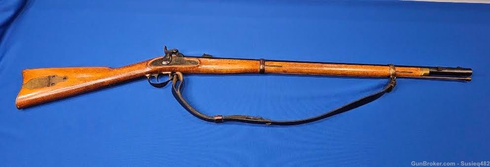 NAVY ARMS CO. Vintage CIVIL WAR REPRO Springfield 1863-ITALY ! Excellent-img-0