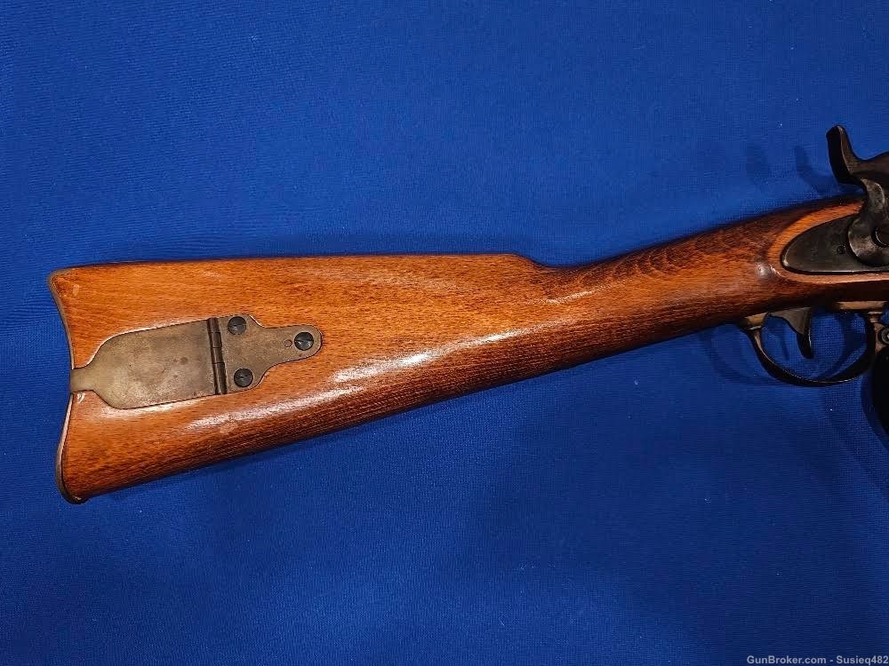 NAVY ARMS CO. Vintage CIVIL WAR REPRO Springfield 1863-ITALY ! Excellent-img-1