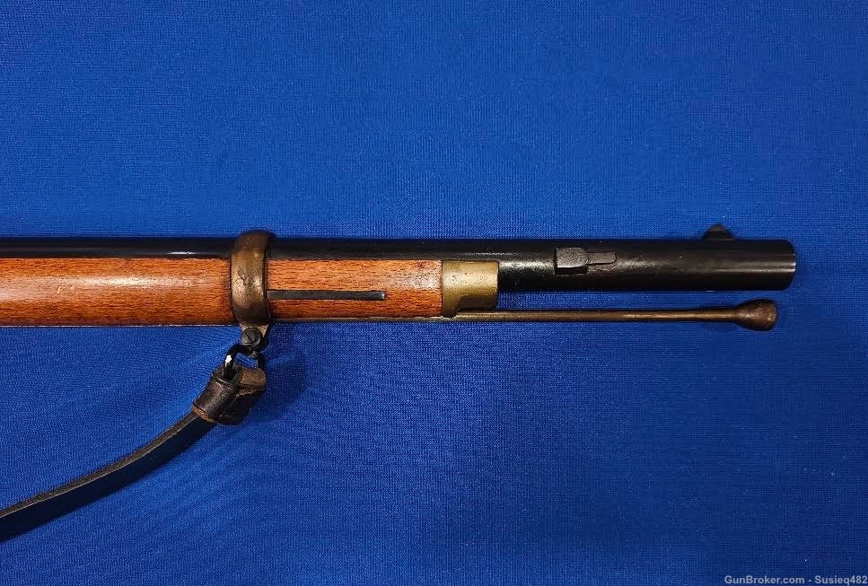 NAVY ARMS CO. Vintage CIVIL WAR REPRO Springfield 1863-ITALY ! Excellent-img-4