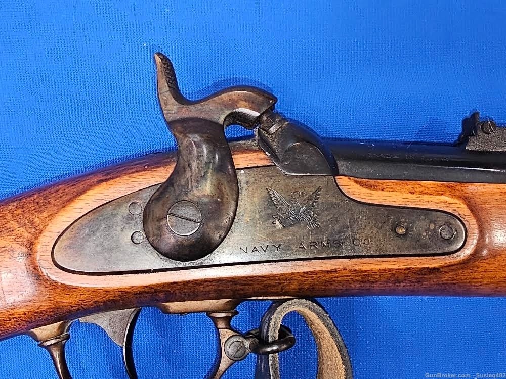 NAVY ARMS CO. Vintage CIVIL WAR REPRO Springfield 1863-ITALY ! Excellent-img-10