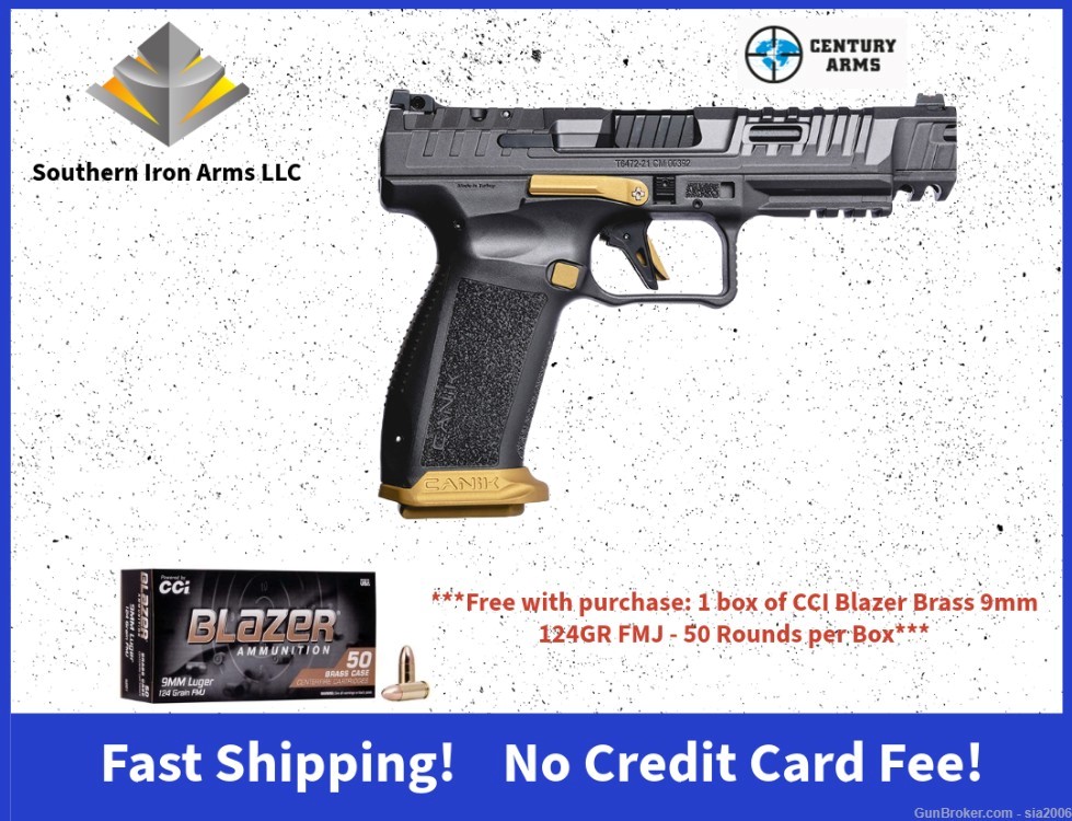 Century Arms Canik SFx Rival 9mm Luger18 Rd - New (free ammo with purchase)-img-0