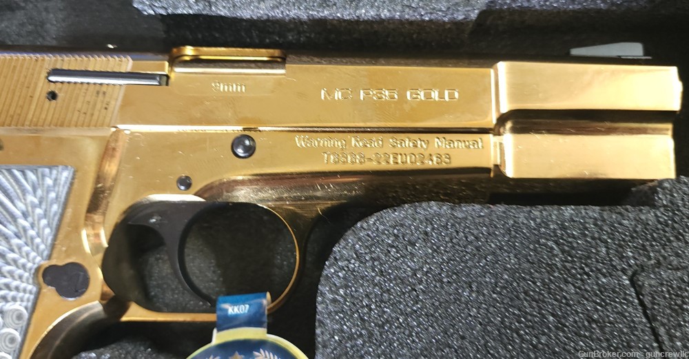 EAA Girsan MC P35 Gold 393488 9mm Luger HiPower MCP35 Hi-Power Layaway-img-5