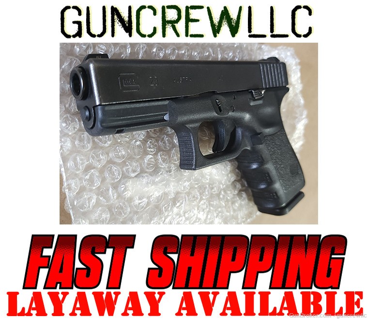 Glock G 23 Gen3 G23 Gen 3 40Cal 40 S&W 40S&W Used Layaway-img-0