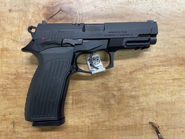Bersa TPR9 9mm Pistol New Black With 17 Round Mags-img-0