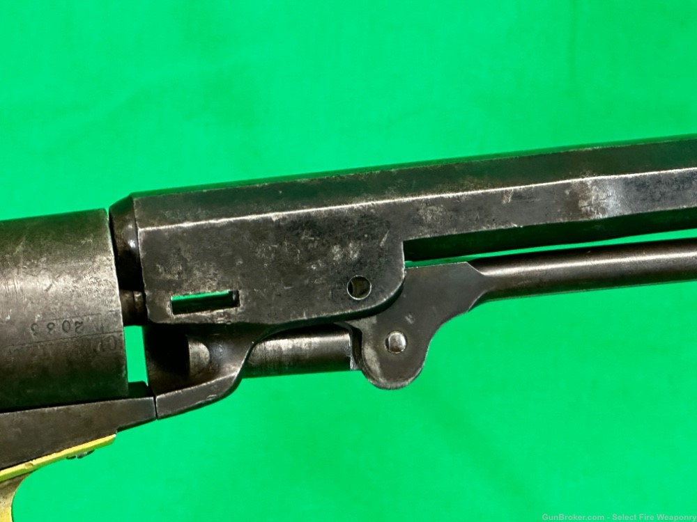 RARE Antique Colt 1861 Pocket Navy .36 cal Civil War 1863 Parts Gun-img-7