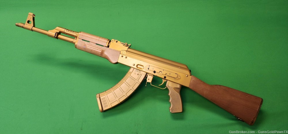 Century Arms RAS47 AK-47 7.62x39 *Gold Colored*-img-10