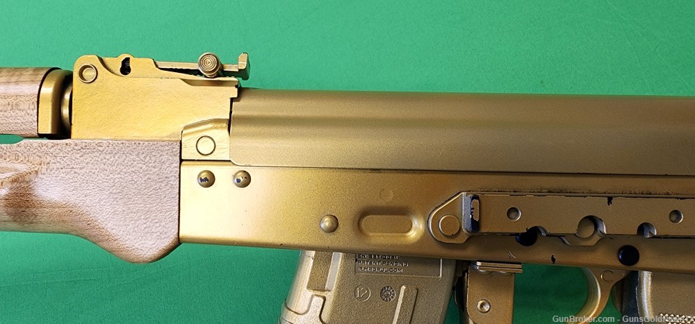 Century Arms RAS47 AK-47 7.62x39 *Gold Colored*-img-14