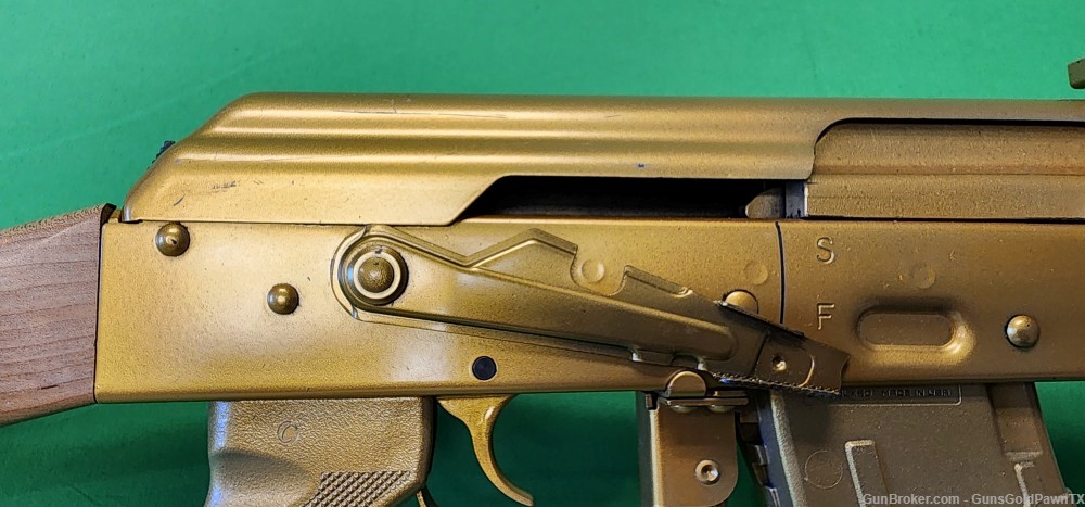 Century Arms RAS47 AK-47 7.62x39 *Gold Colored*-img-6