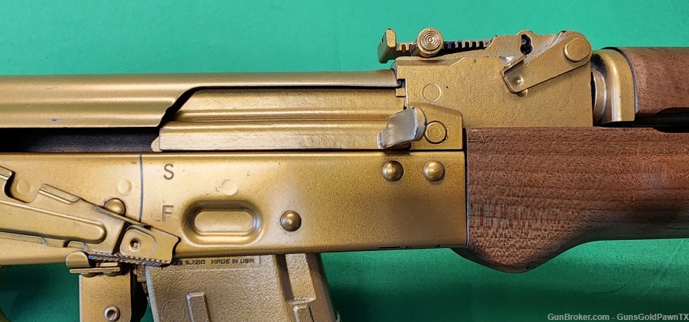 Century Arms RAS47 AK-47 7.62x39 *Gold Colored*-img-5
