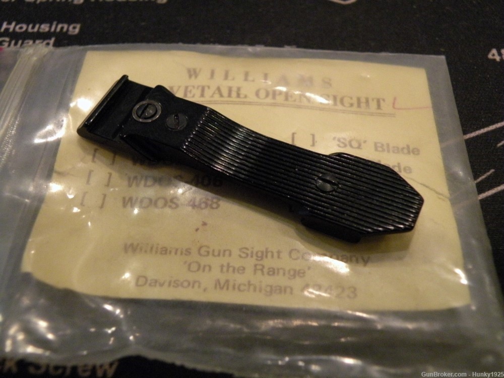 Vintage Williams Dovetail Open Sight -img-0