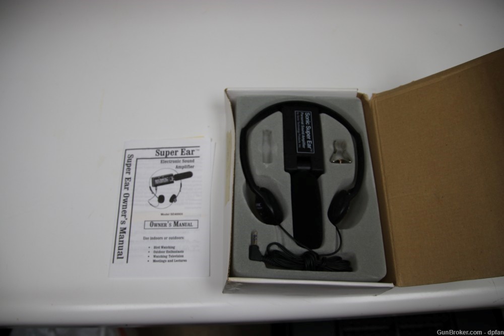 Super Ear Electronic Sound AmplifierSE4000X New In Box-img-0