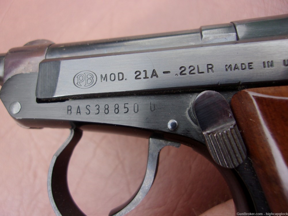 Beretta 21A .22lr 2.5" Pistol w/ Tip Up Barrel & 2 Mags SO NICE $1START-img-5