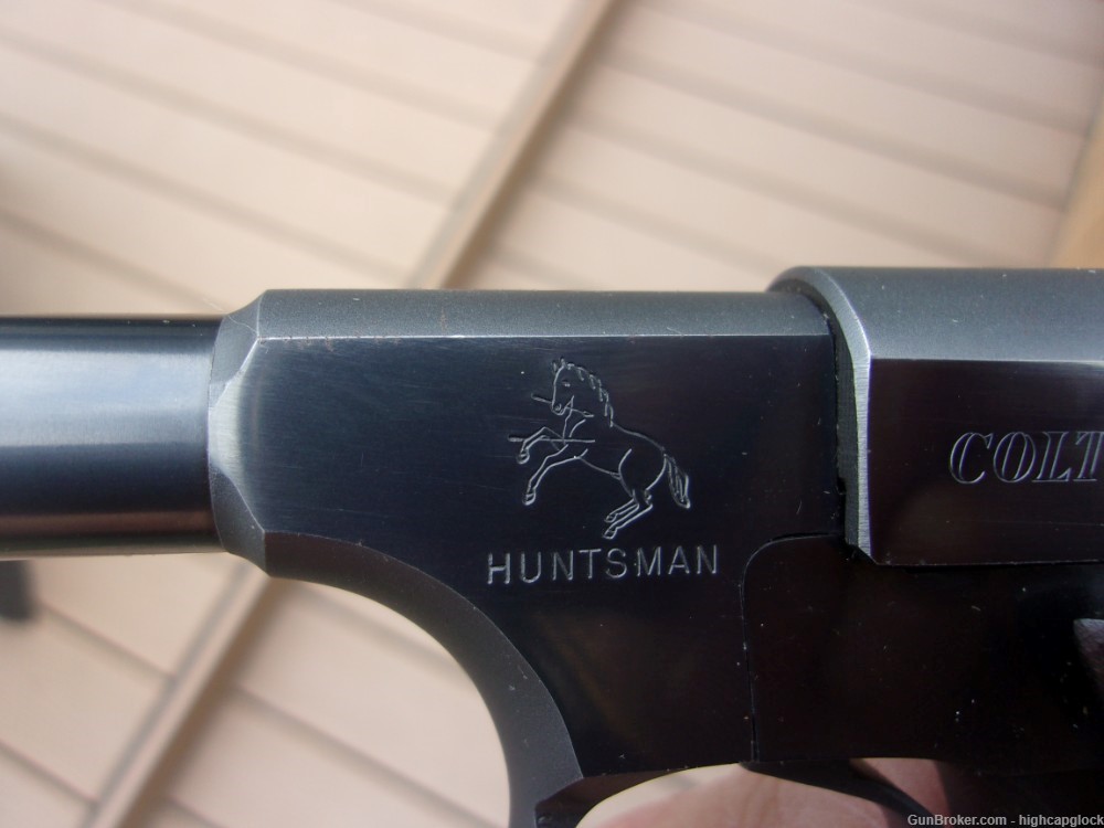 Colt Huntsman .22lr 4.5" Pistol w/ Box & Manual 1968 SO NICE $1START-img-6