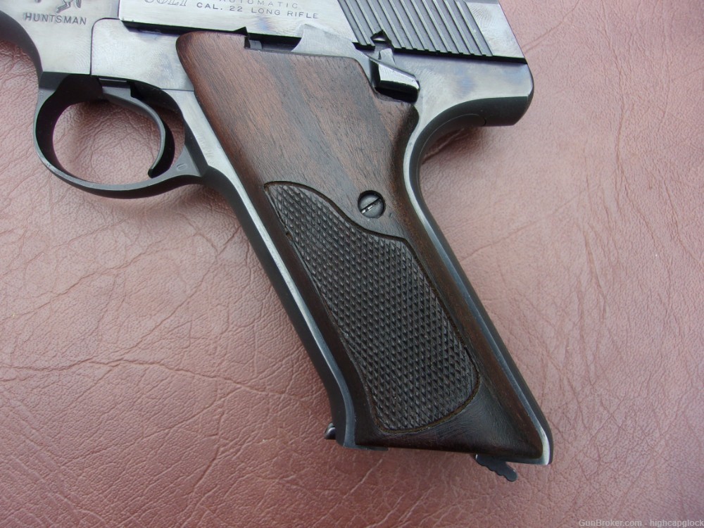 Colt Huntsman .22lr 4.5" Pistol w/ Box & Manual 1968 SO NICE $1START-img-4