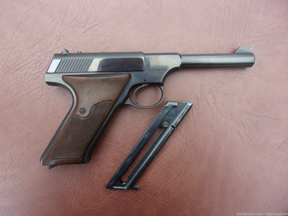 Colt Huntsman .22lr 4.5" Pistol w/ Box & Manual 1968 SO NICE $1START-img-2