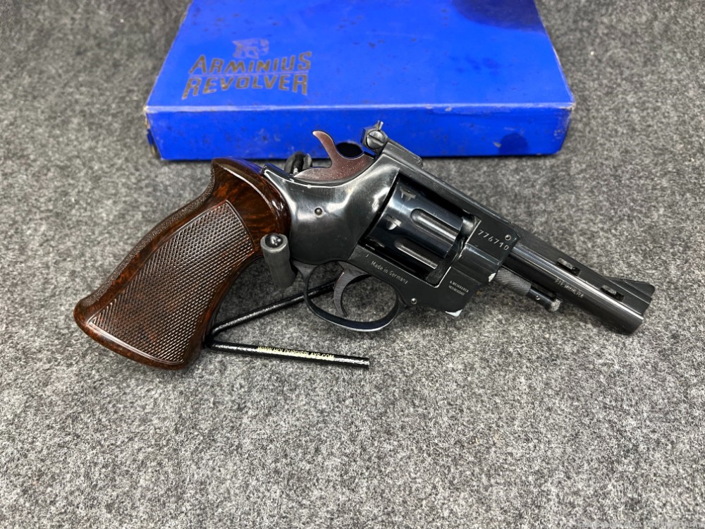 Arminius HW5T .22LR 8 shot revolver West Germany F.I.E. Miami-img-5