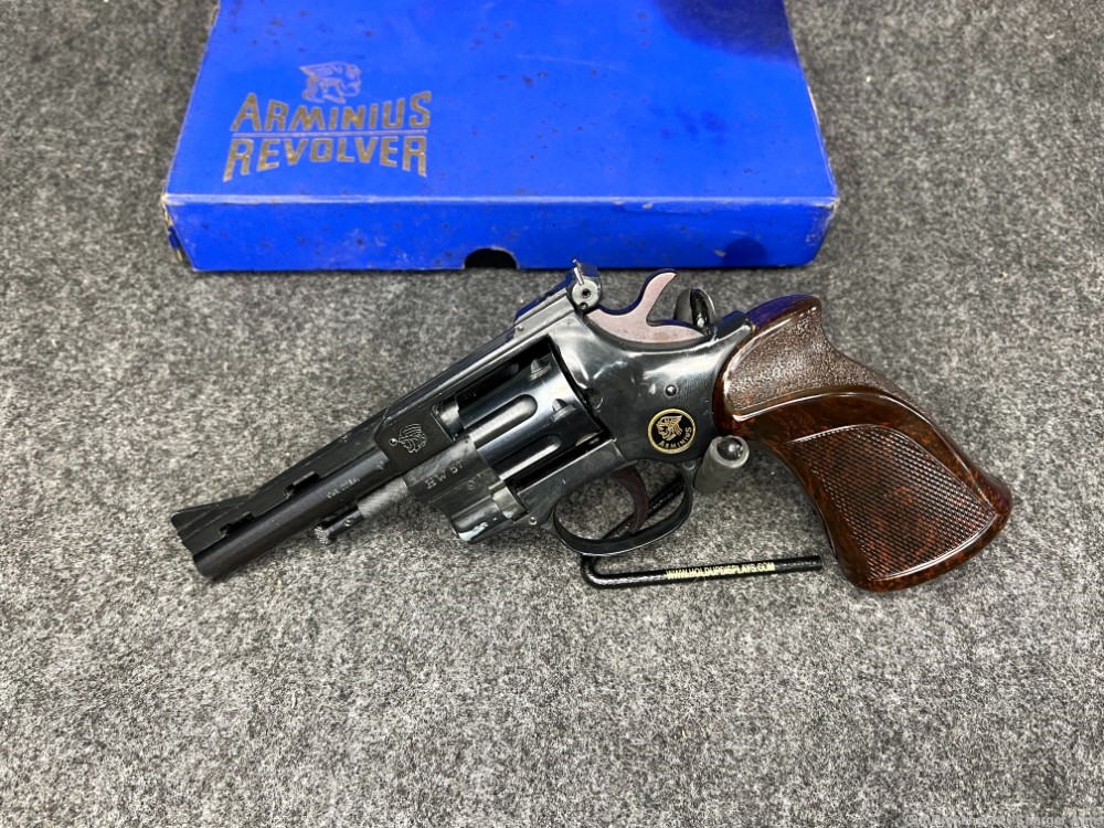 Arminius HW5T .22LR 8 shot revolver West Germany F.I.E. Miami-img-0