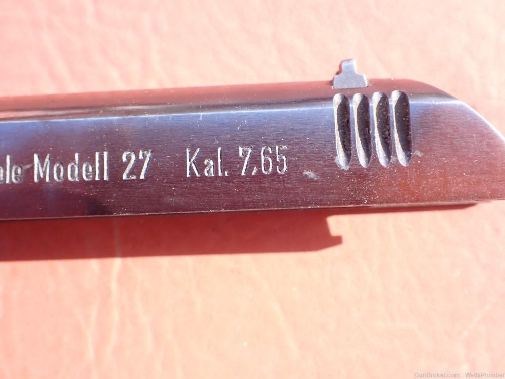 WWII CZECH CZ MODEL 27 FACTORY 7.65mm PARTS GERMAN WW2 CZ27 -img-15