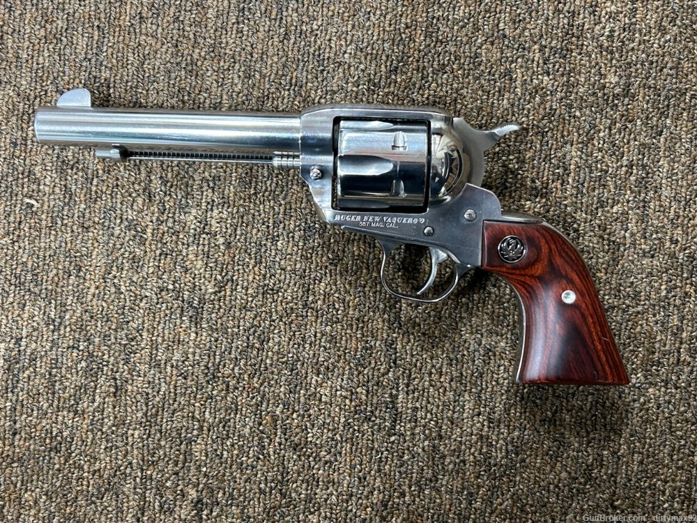 Ruger New Vaquero chambered in .357 Mag Penny Start No Reserve -img-1