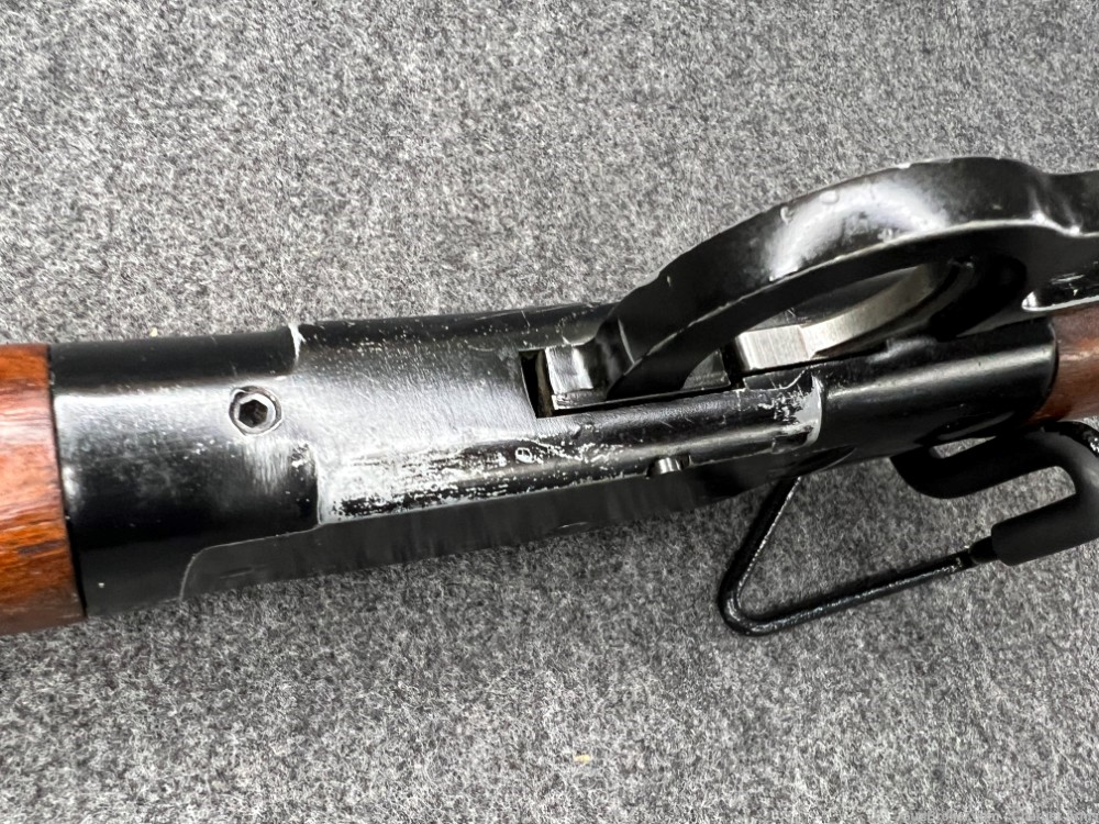 Ithica M-49 Single Shot Lever Saddle Gun .22LR Falling Block -img-16