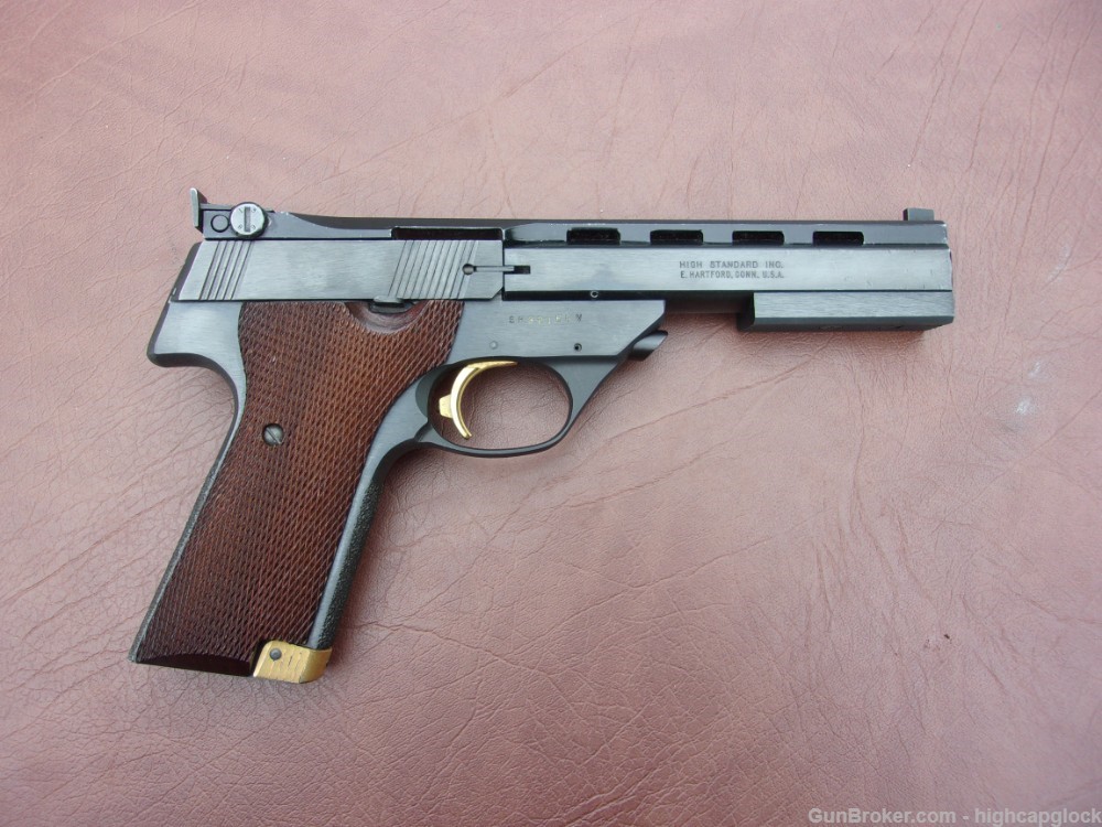 High Standard Victor 5.5" .22lr Target Pistol E. Hartford CT $1START-img-29