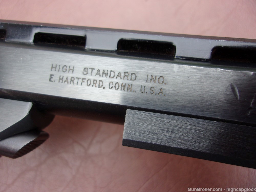 High Standard Victor 5.5" .22lr Target Pistol E. Hartford CT $1START-img-13