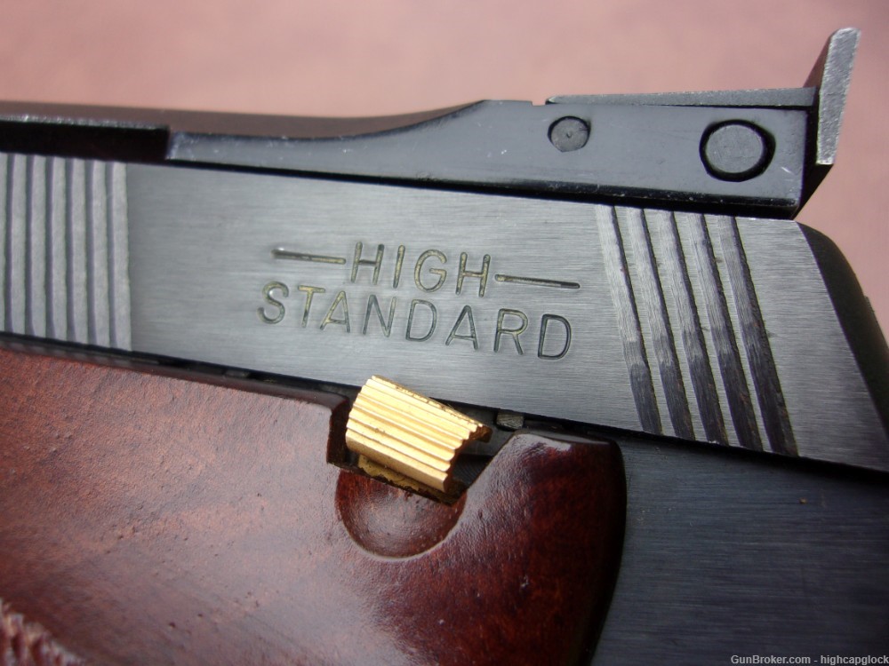 High Standard Victor 5.5" .22lr Target Pistol E. Hartford CT $1START-img-9