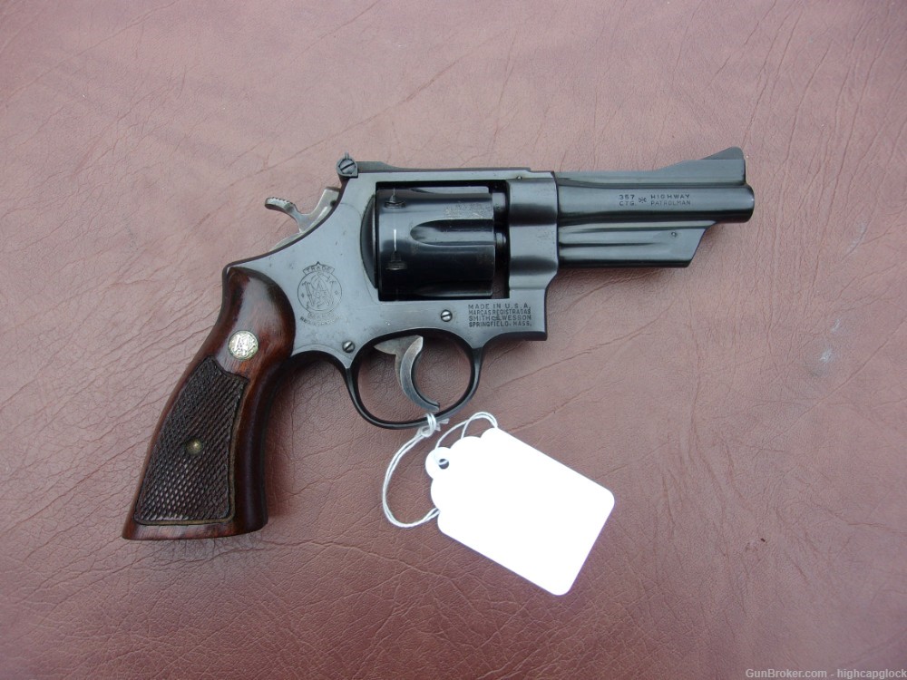 S&W Smith & Wesson 28 .357 Mag Highway Patrolman 4" Revolver 28-2 $1START-img-1