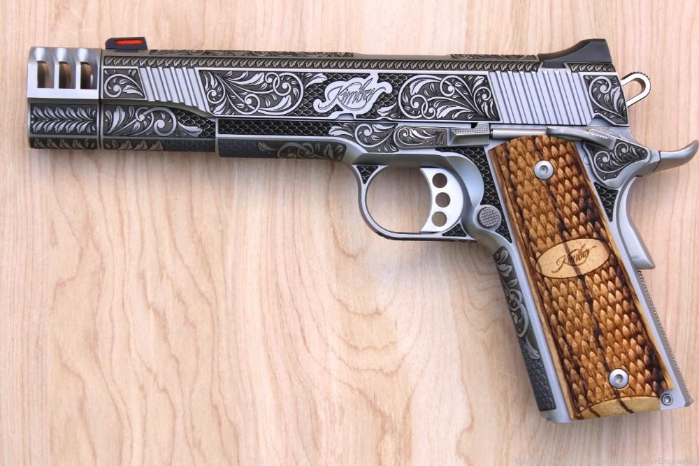 Engraved 1911 Kimber Stainless ii new **AMAZING**-img-0