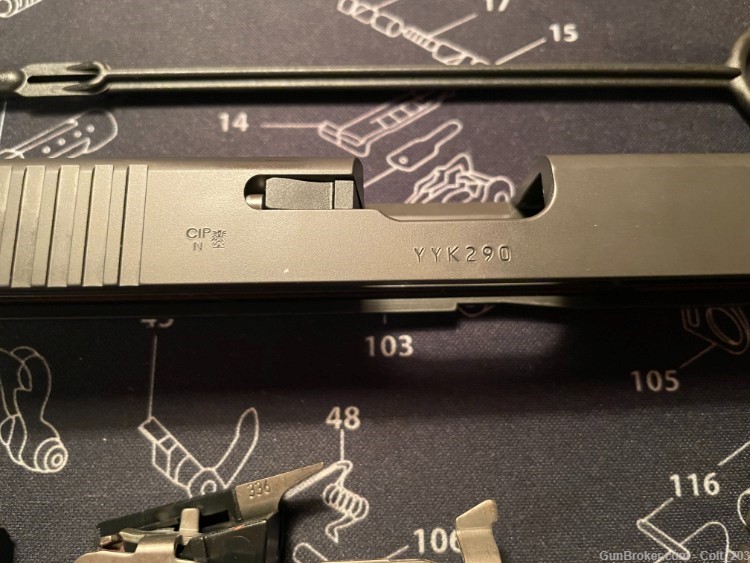 Glock 18 G18 9mm Machine Pistol Parts Kit with Barrel-img-7