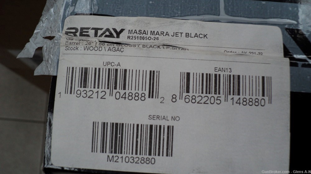 NEW Retay Masai Mara Inertia Plus Jet 20ga 26" BBL 3" R251805O-26 .01 NR -img-15