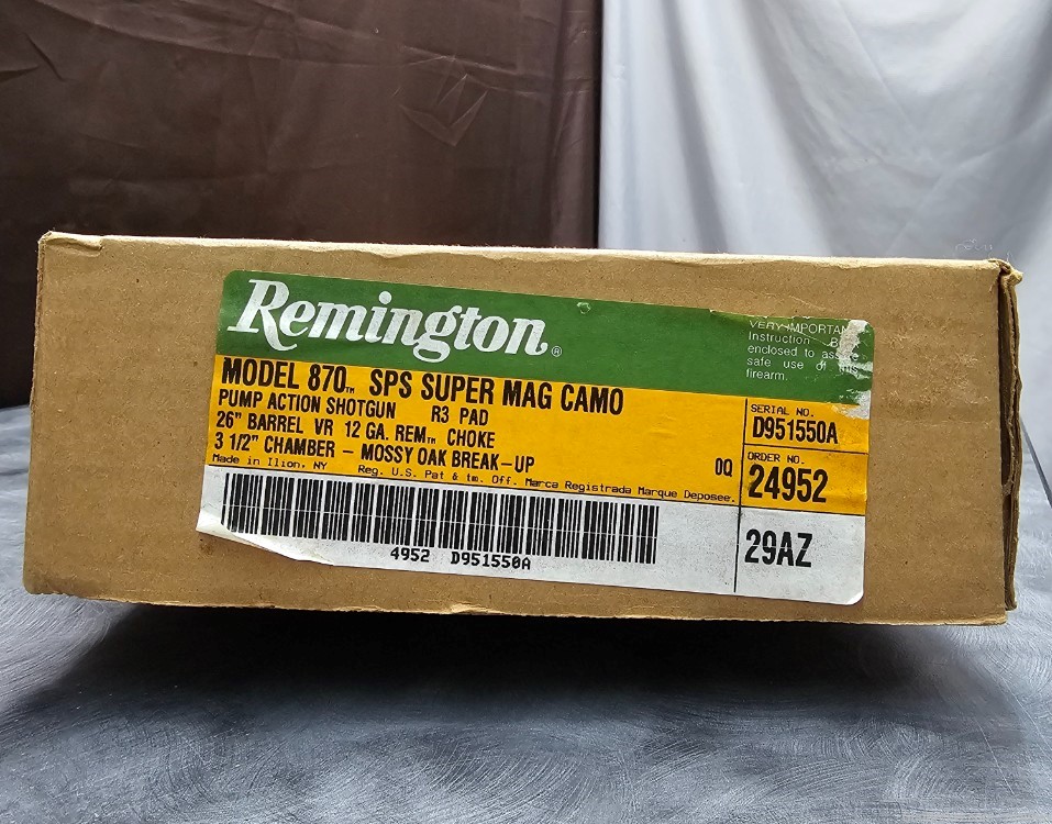 Remington 870 SPS Super Magnum 12Ga Pump Shotgun W/Box CAMO-img-35