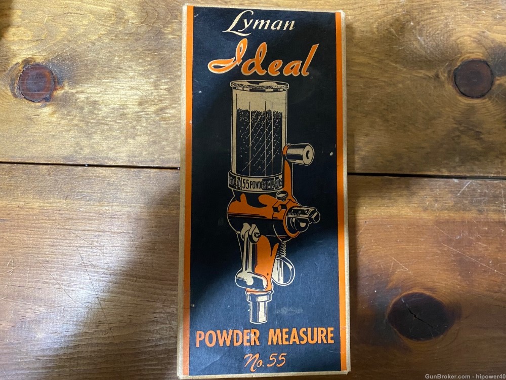 Lyman #55 powder measure new in box-img-0