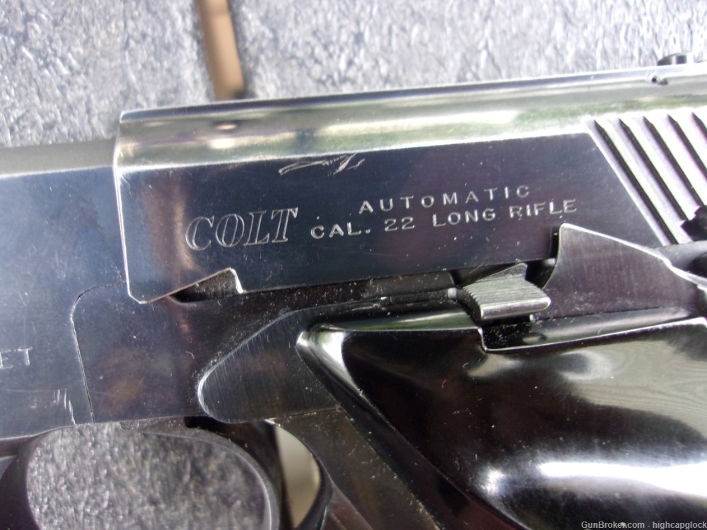 Colt Match Target .22lr 6" Pistol MUST SEE Gun Like Woodsman $1START-img-8