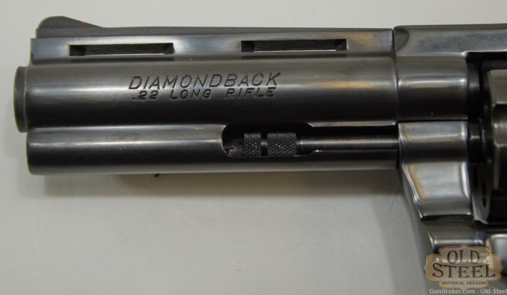 Colt Diamondback. .22 Cal  4 inch revolver-img-4