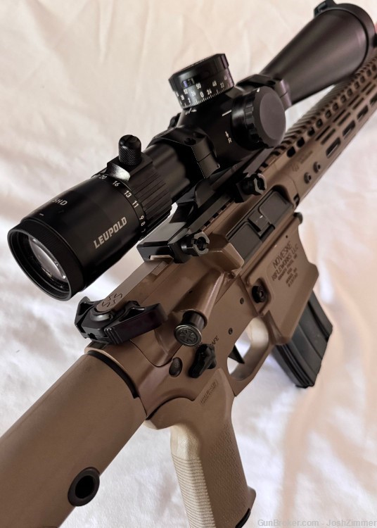 .22 Nosler Varmegeddon with Leupold Mark 5HD Scope-img-1